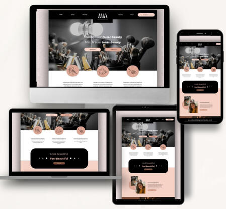 Shopify fashion website designed by Dominica